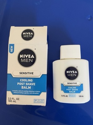 NIVEA MEN Sensitive Cooling Alcohol-Free Aftershave Balm 3.3 fl oz