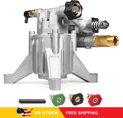 #ad TOOLCY 7 8in Vertical Pressure Washer Pump 3100 PSI 2.5 GPM Replacement $62.52