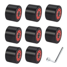 8Pack 95A 58mmx39mm,Indoor Quad Roller Skate Wheels,PU Wear-Resistant1360