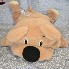 Vintage 1993 Fisher Price Rumple Bear Plush Tan Light Brown Stuffed Animal