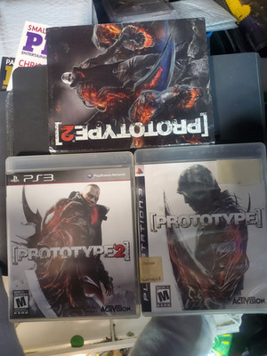LOT OF 2: PROTOTYPE + Prototype 2 PlayStation 3 PS3 / VERY GOOD