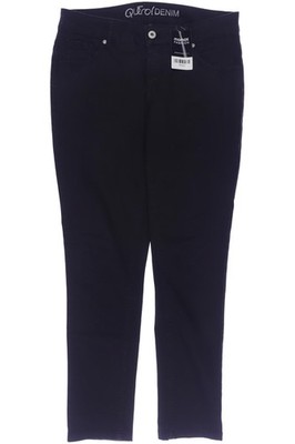 Qiero Stoffhose Damen Hose Pants Chino Gr. EU 40 Baumwolle Schwarz #unrl9pt