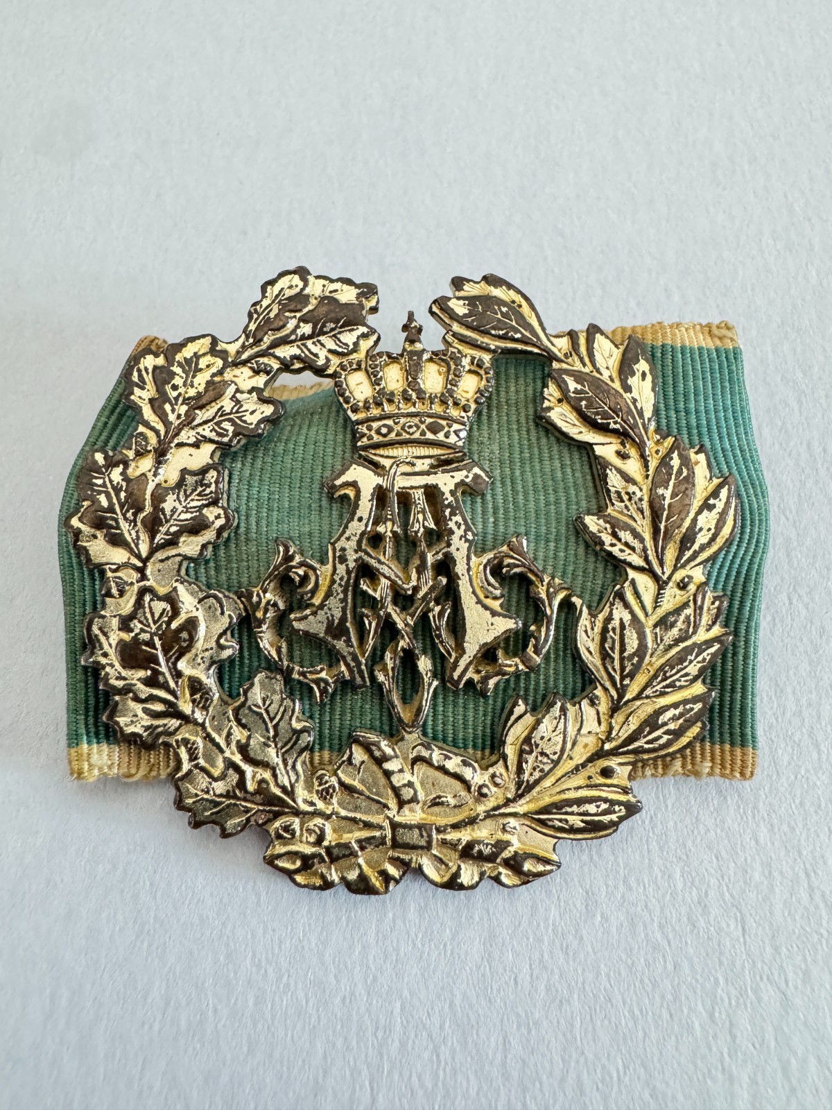 WW1 German Bavarian Prince Alfons Service Commemorative Badge