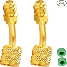 2pcs 5/16 inches Mini Split Adapter 1/4 inches Adapter  Air Conditioners