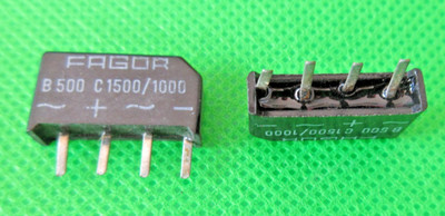 Brückengleichrichter 2 Stück, B500C1500/1000 FAGOR