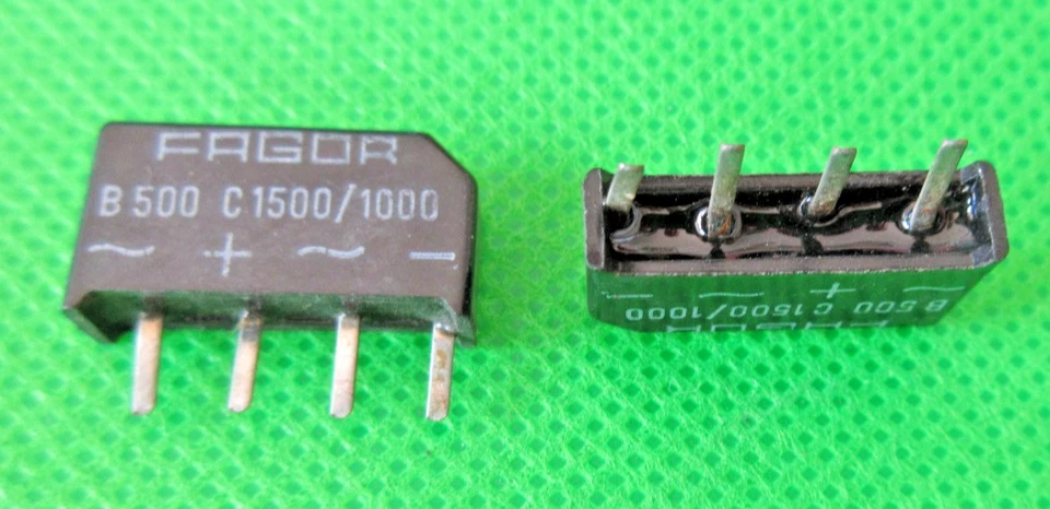 Brückengleichrichter 2 Stück, B500C1500/1000 FAGOR