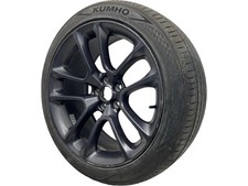 2020-2023 Dodge Charger Black Aluminum Wheel 20x9 w/Tire 245/45ZR20WXL OEM