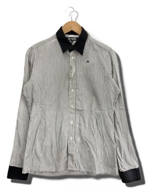 RAF SIMONS 03SS Archive Stripe Shirt Short Sleeve Size 46 Men 7659