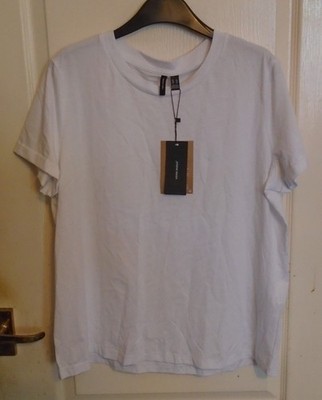VERO MODA WOMENS WHITE TOP (SIZE XL) BRAND NEW WITH TAGS