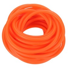 26 Ft 8M Latex Rubber Tubing, 1/8" 3mm ID 1/4" 7mm OD, Orange