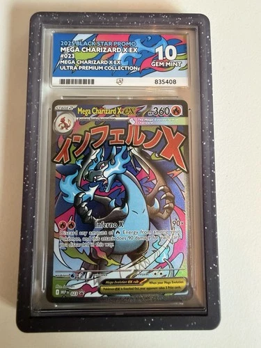 Mega Charizard X Ex | Ultra Premium Collection | Black star Promo | ACE 10