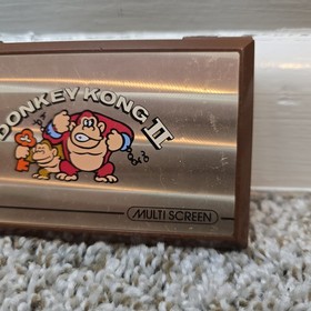 Nintendo Donkey Kong II 2 Game & Watch Multi Screen 1983 NEEDS BATTERY COVER