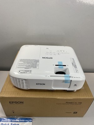 Epson PowerLite 118 3LCD XGA Classroom Projector with Dual HDMI | eBay