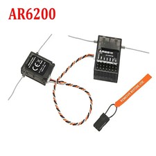 AR6210 DSMX 6 CH RC Ricevitore RX per DSM2 SPEKTRUM DX6i DX7/8/9 JR DSX6/X7/X8 