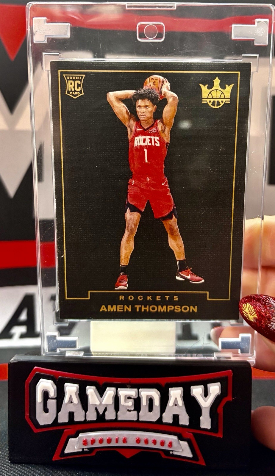 🚀 2023-24 Panini Court Kings Amen Thompson Rookie RC Blank Slate SSP - 🚀