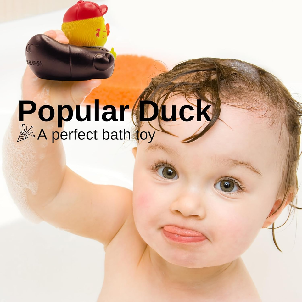Donald Trump Ducks, 2024 New Squeak Rubber Duck for Baby Bath and Jeep