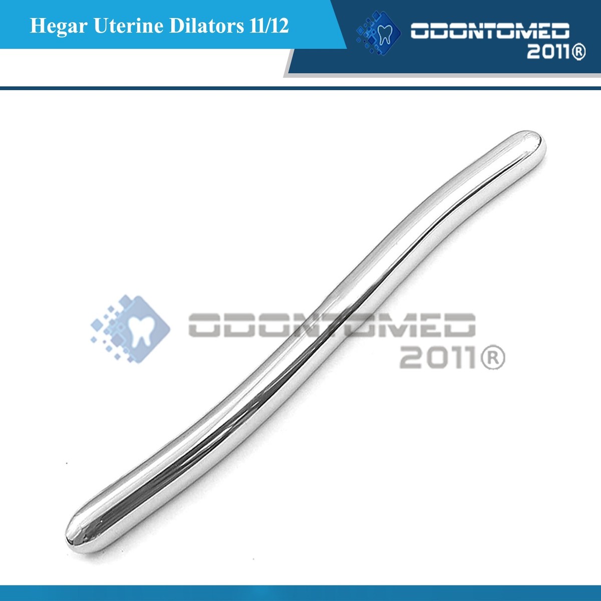 Dilatatore Uterino Hegar 11/12 Ginecologia Doppia Estremit&agrave;