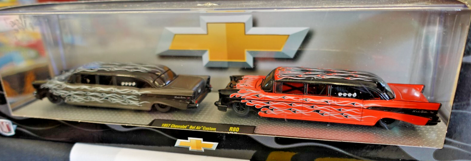 M2 Machines 1957 Chevrolet Bel Air Custom Stretch Rods 1/64 | eBay