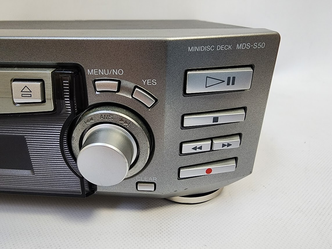 Sony MDS-S50 HiFi Stereo Minidisc Recorder Compact MD Deck Sony MDS-S50 HiFi Stereo Minidisc Recorder Compact MD Deck