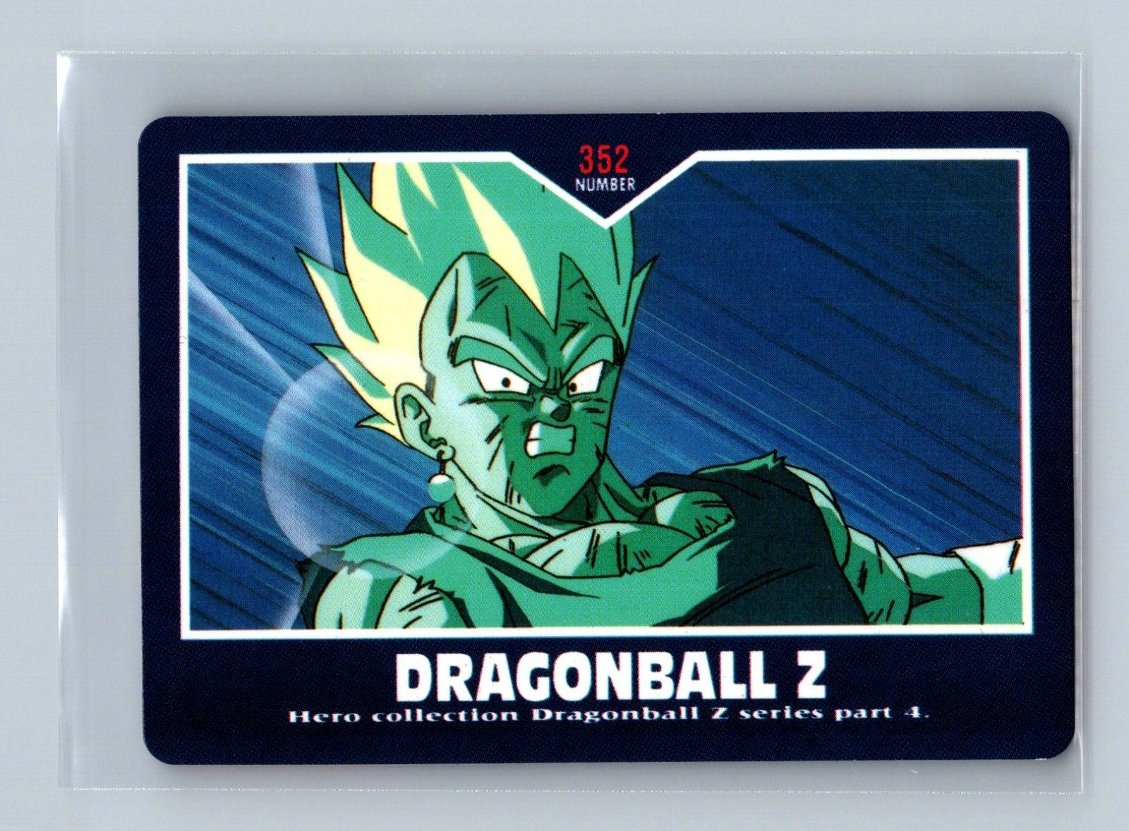Dragon Ball Z Hero Collection 4 - Vegeta 352 - 1995 Artbox Amada