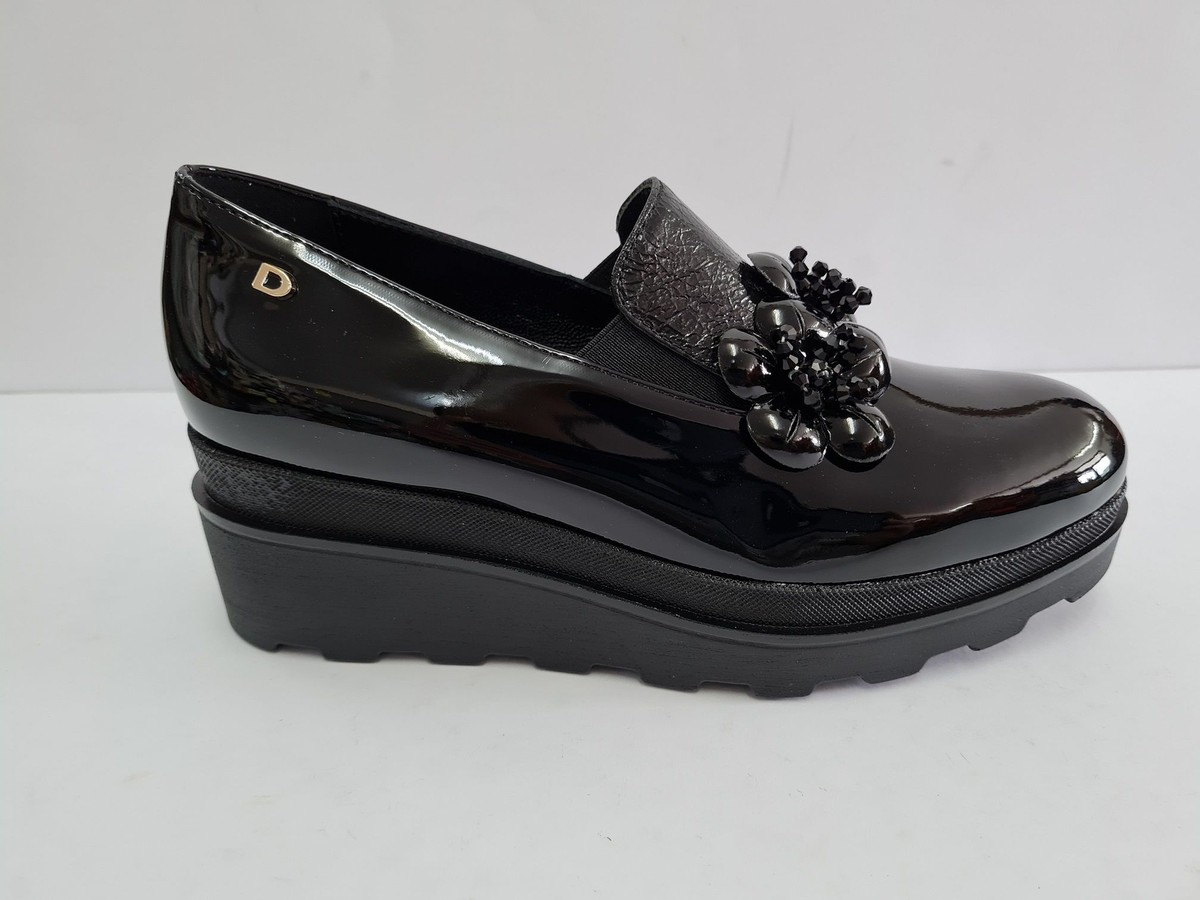 Prada Mocassino Second Hand Tacco Misura 37 Camoscio Testa Moro Italia - Foto 2