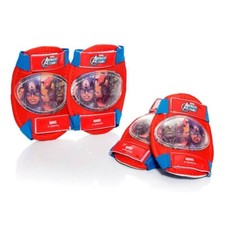 Set Protezioni Bici Pattini Skateboard Bambino Avengers Marvel Max 25 kg Ginocch