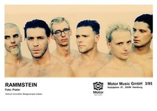 Rammstein - Promo Photo 3/95 - Herzeleid - Ze...
