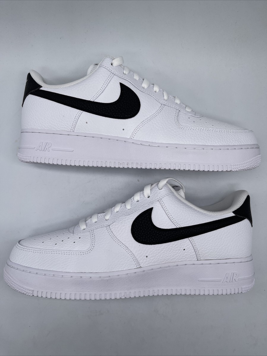 Nike Air Force 1 White Black 2020 CT2302-100 Size 10 | eBay