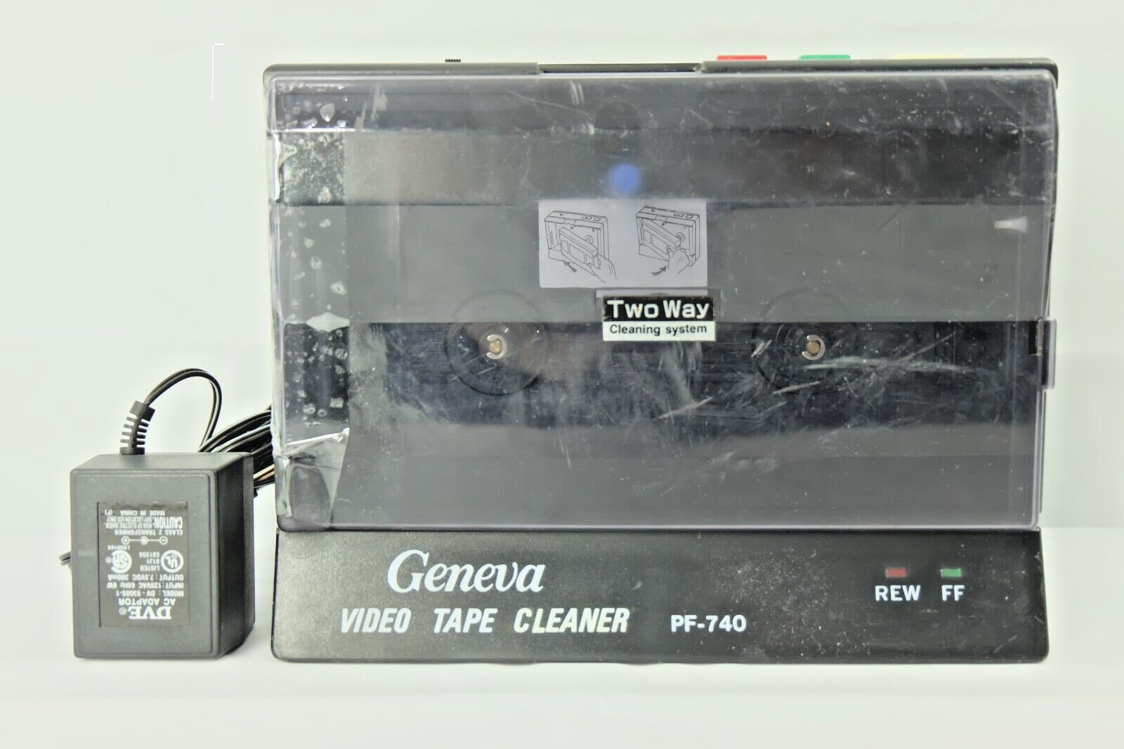 GENEVA VHS Video Tape Machine PF740 Working Condition (Missing Brush