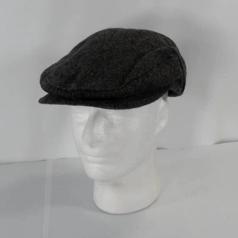 De colección Dobbs Cabbie Newsboy Oreja Solapa Sombrero Gorra EE. UU. Talla S 6 3/4-6 7/8 Foto 2 de 4