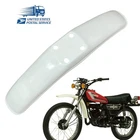 White COLOR YAMAHA DT100 DT125 DT175 DT250 DT400 FRONT FENDER