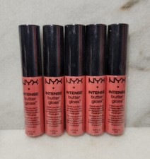 Lot Of 5- NYX Intense Butter Gloss Lip Color IBLG01 Napoleon