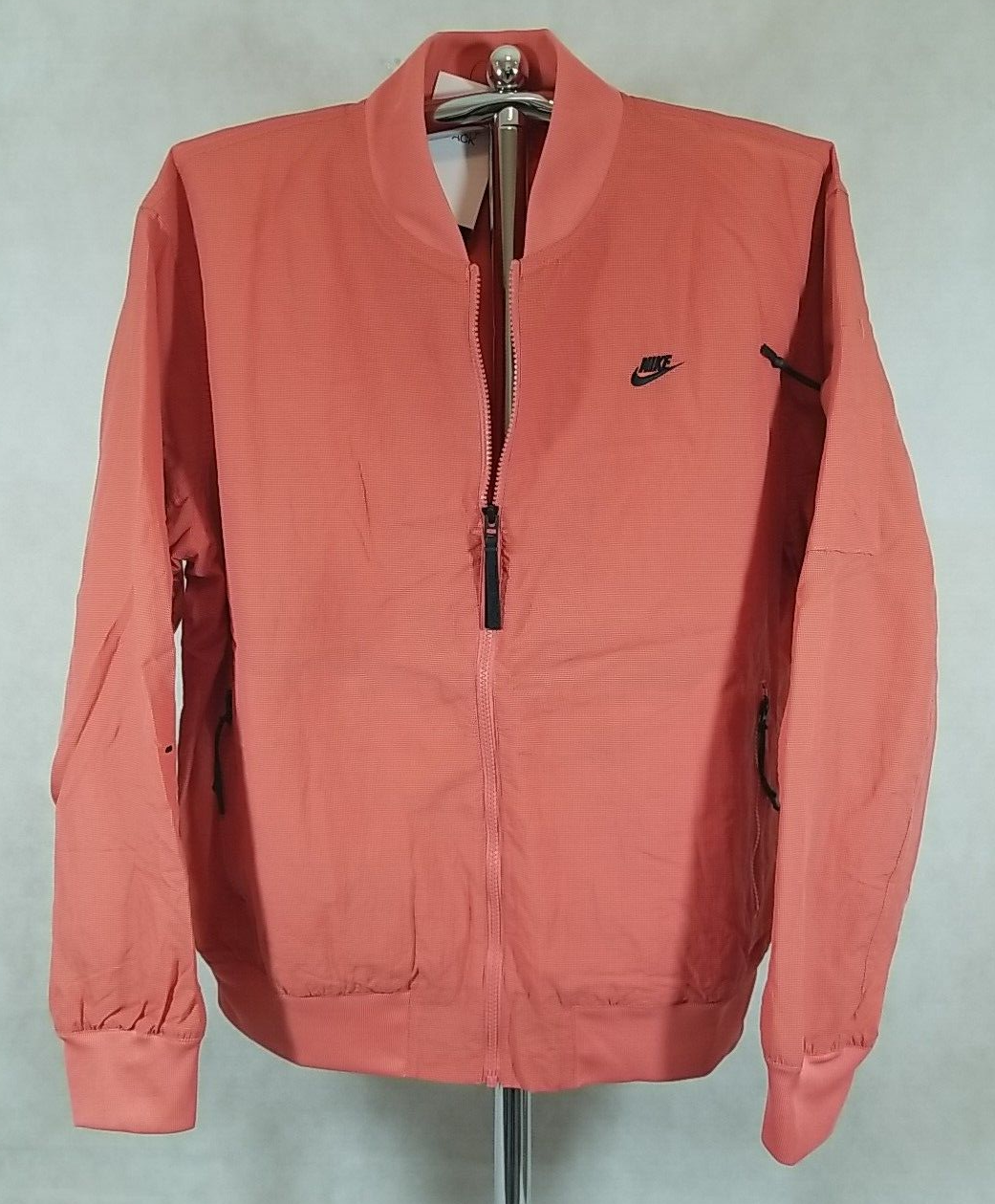 SACAI X NIKE NUOVO Nike Giacca Uomo Taglia Large Bomber Abbigliamento Sportivo Tech Pack Madder Root Arancione