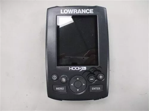 LOWRANCE HOOK 3X FISH FINDER WITH RAM MOUNT 106866501 RAM-101-LO11 MARINE  BOAT