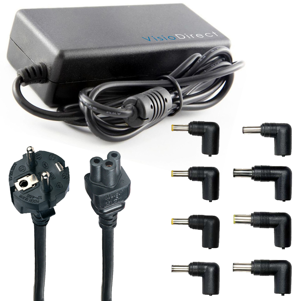 Bloc alimentation universel 90W adaptateur secteur PC portable Acer HP Dell Toshiba
