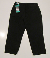 KIRKLAND SIGNATURE Womens Ladies' Ankle Pants Black Size Medium NWT