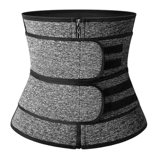 Corsés de entrenamiento de cintura para hombre de 3 correas entrenamiento Cincher adelgazante sauna moldeador corporal - Imagen 13 de 15