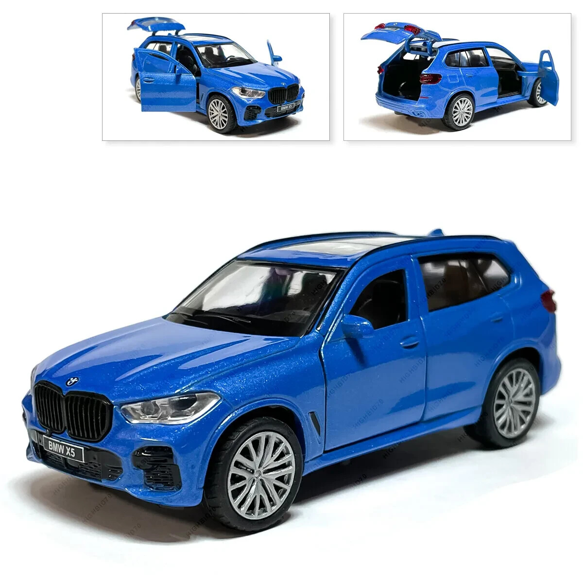 BMW X5M Sport Metal Model Diecast Car Scale, Collectible Toy Cars