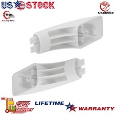 2-Pieces Enhanced Grip Range Oven End Cap Handle WB07T10144 for GE Hotpoint