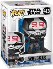Pop! Figura Vinilo Funko Star Wars Clone Wars Wrecker #413