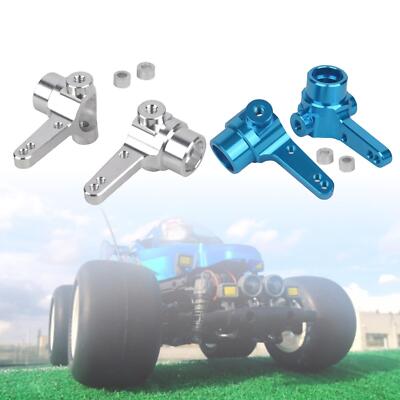 2x 1:10 RC Aluminium Front Knuckle Arm DIY Upgrade für GF-02 Wr-02C WT-01N