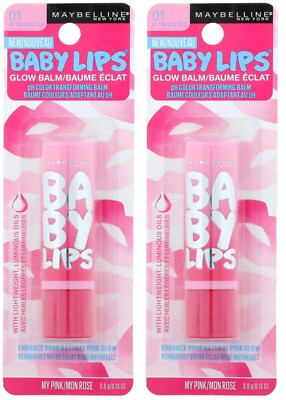 2 Pack: Maybelline Baby Lips Moisturizing Lip Balm & Dr. Rescue Choose Your Balm