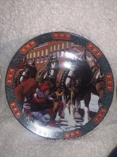 Juego de 12 platos vintage de colección Budweiser Anheuser Busch. 1989-2000 - Imagen 18 de 24