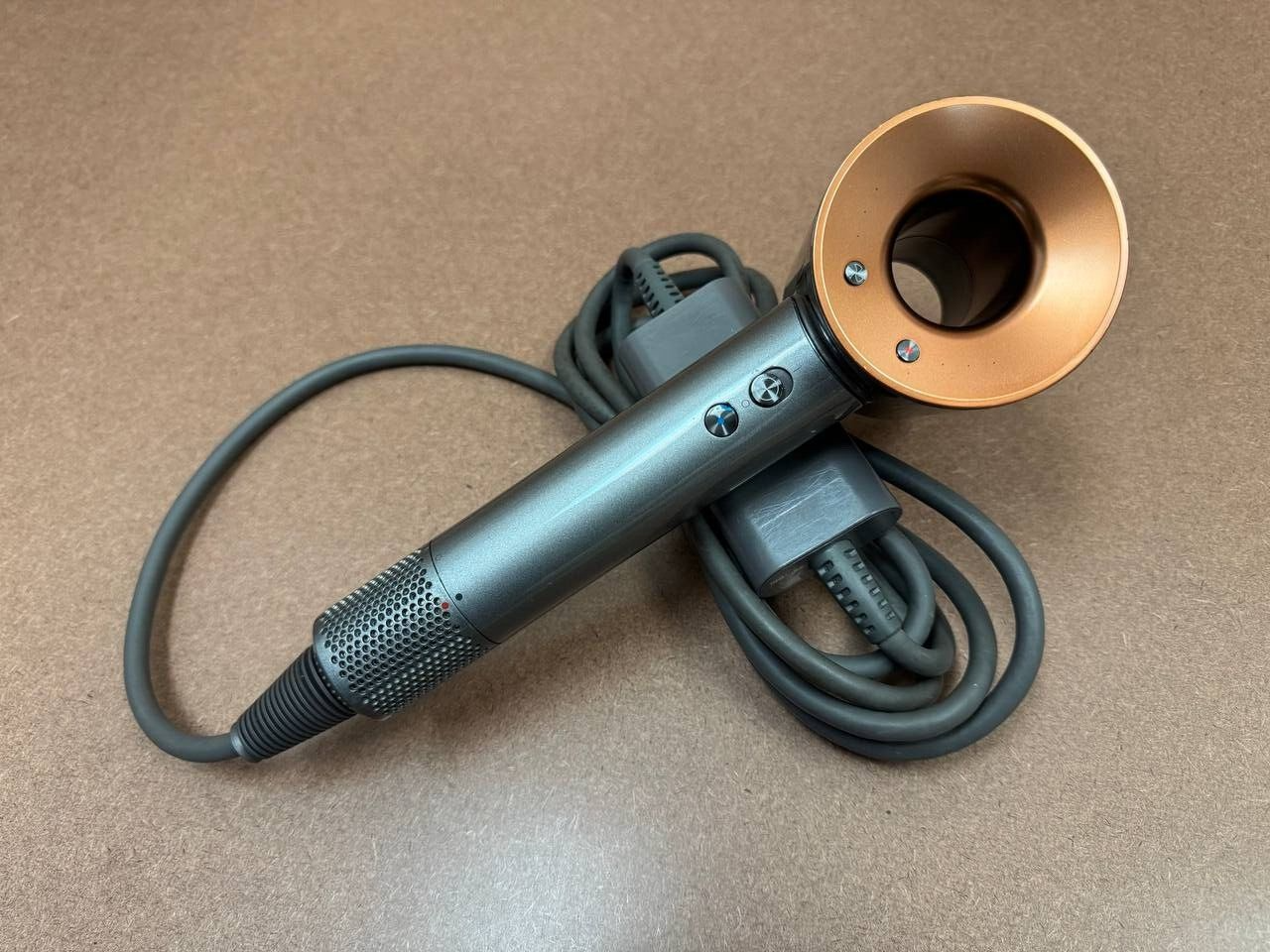 Dyson Supersonic HD07 Hair Dryer Fast Drying Styling Tool Nickel Copper