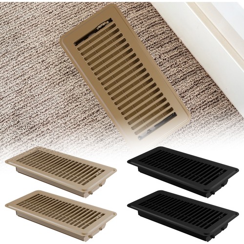 2Pcs Floor Register Heavy Duty Floor Vent Covers Aluminium Alloy Floor