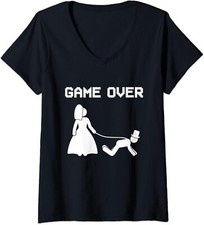 Funny Bride Groom Wedding Bachelor Bachelorette Party Ladies' O-Neck Tshirt