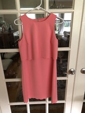  Ann Taylor Loft Size 4 Sleeveless Peach Summer dress