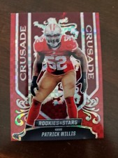 Patrick Willis 2023 Panini Rookies & Stars Crusade Red Plaid Prizm #CR-25 49ers