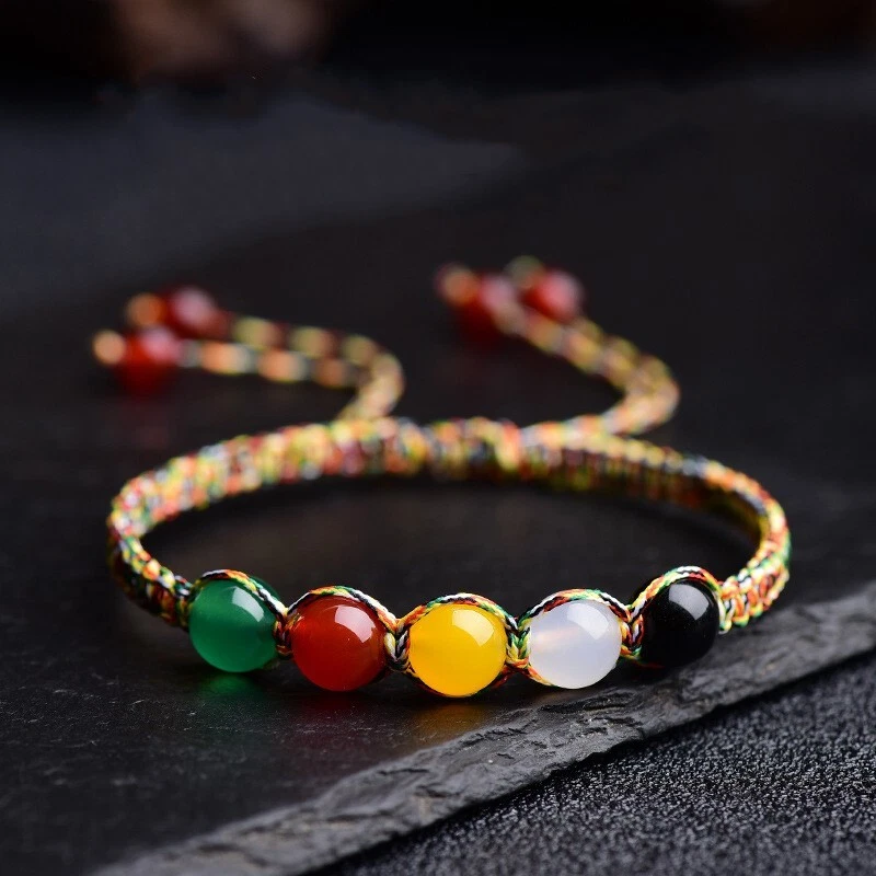 Stone and string best sale bracelets