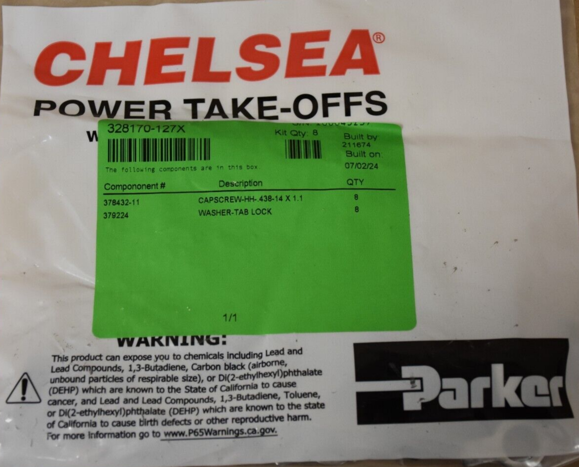 310778X CHELSEA PARKER PTO ADAPTER PLATE **NEW** | eBay